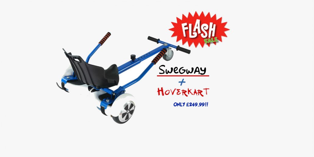 UK Swegway and Kart Hoverboards Bundle Sale