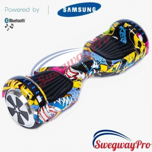 HOVERBOARDS UK Graffiti Disco Hoverboard