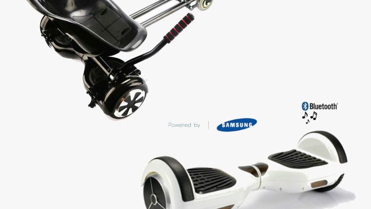 PREMIUM UK Swegway Kart Bundle, Hoverboard UK