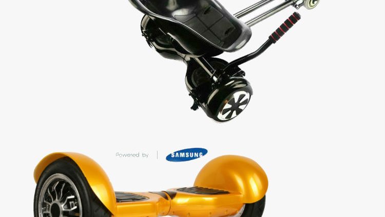 GOLD Classic Mammoth Hoverkart Hoverboard Bundle SALE