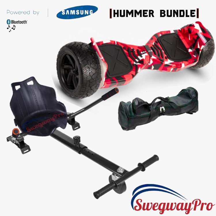 Hoverboard-UK-Red-Vortex-Hummer-Kart-Bundle HOVERBOARD UK RED VORTEX HOVERKART BUNDLE