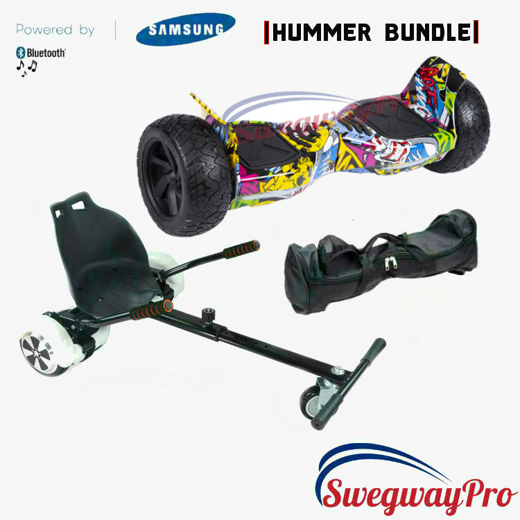 HOVERBOARDS UK Graffiti Hummer Hoverkart Bundle HOVERBOARDS UK Graffiti Hummer Hoverkart Bundle