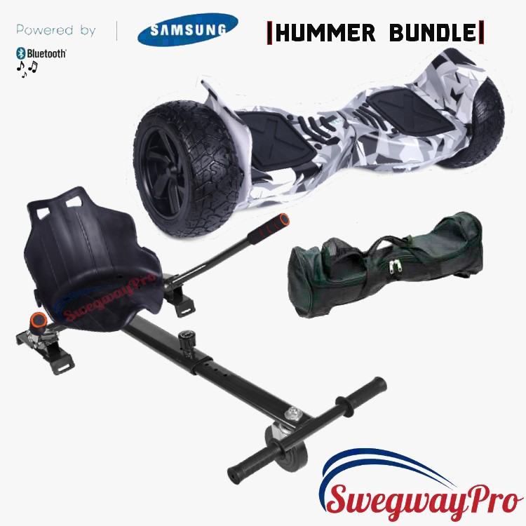 Hoverboard UK White Vortex Hummer Kart Deal Hoverboard UK White Vortex Hummer Kart Deal