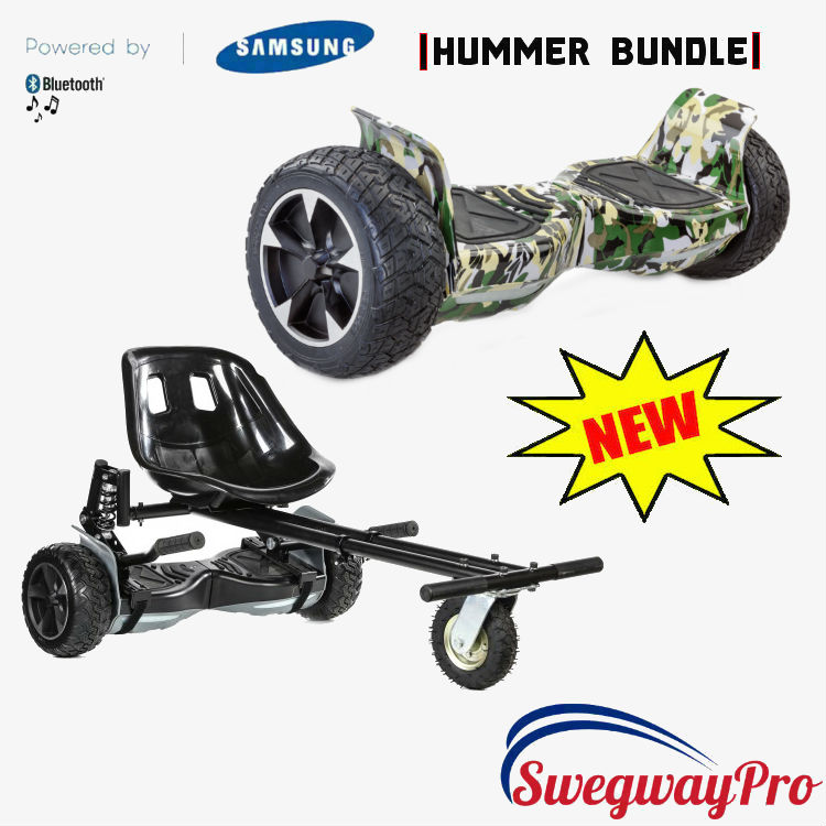 Camo HUMMER Hoverboard Suspension Hoverkart Sale UK