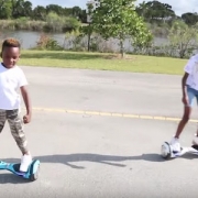 Sis vs Bro Hoverboard Challenge