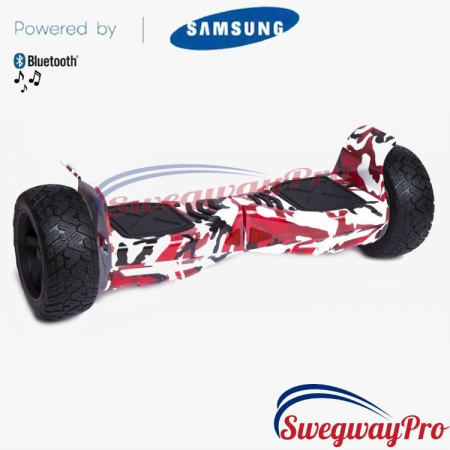 Hoverboard Sale UK Hummer Off-Road X-Trail H8 red-camo