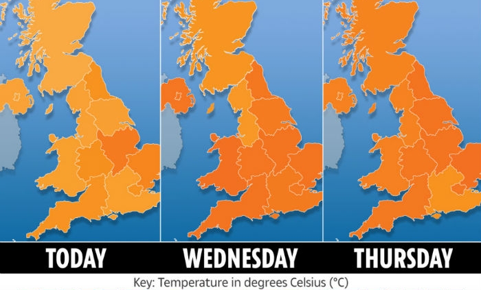 Hoverboard UK Weather Forecast Hot Madrid