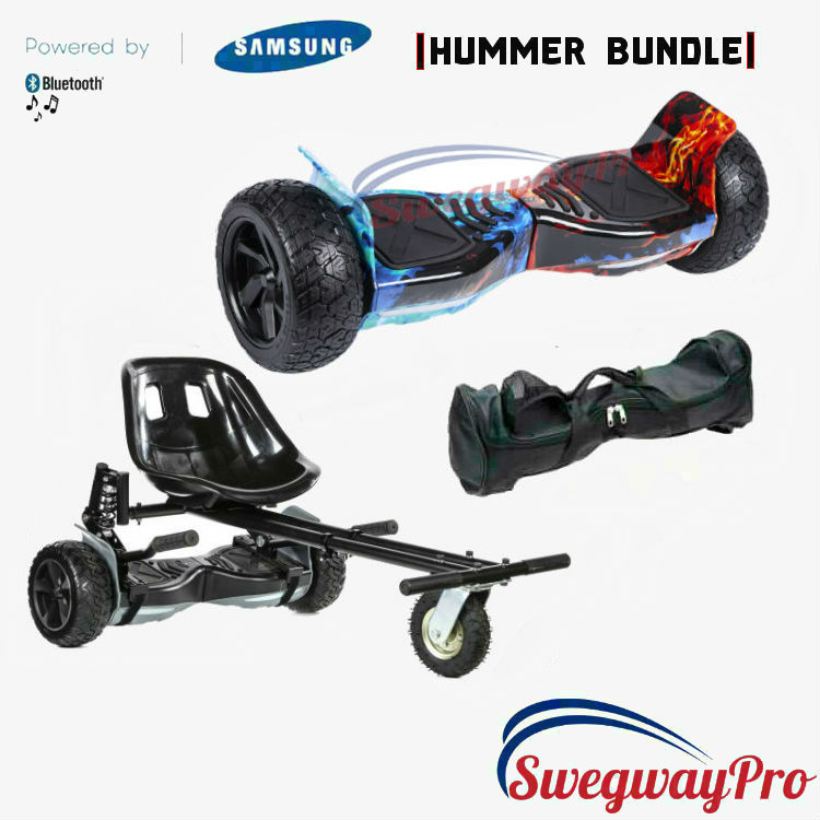 HOVERBOARDS UK Flame Hummer Hoverboard Suspension Kart Deal HOVERBOARDS UK Flame Hummer Hoverboard Suspension Kart Deal