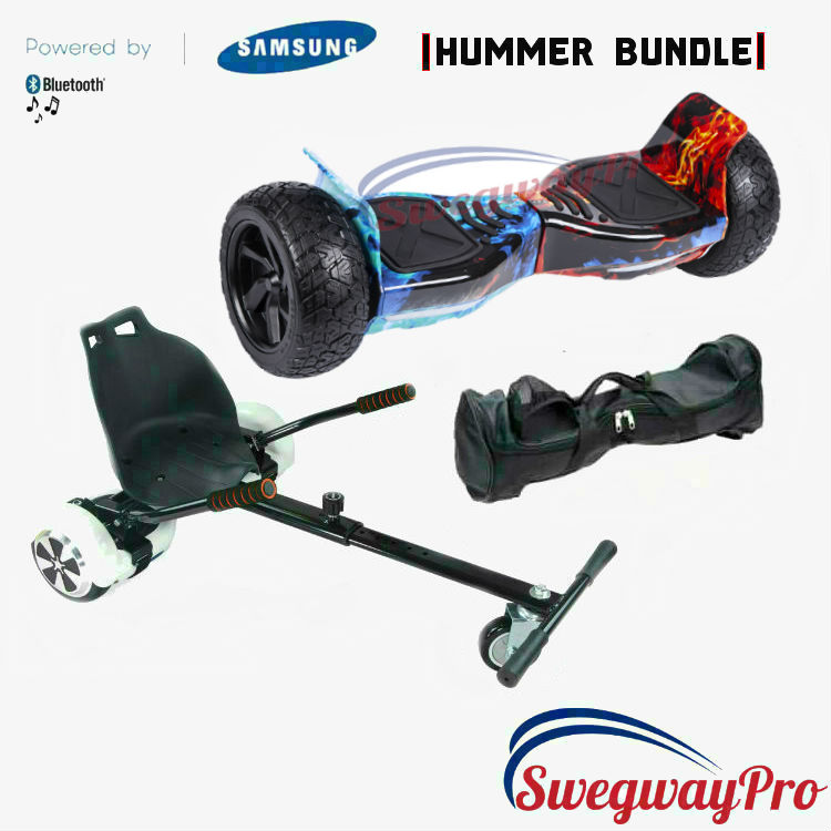 HOVERBOARDS UK Flame Hummer Hoverkart Bundle HOVERBOARDS UK Flame Hummer Hoverkart Bundle