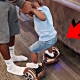 riding Hoverboards for first time