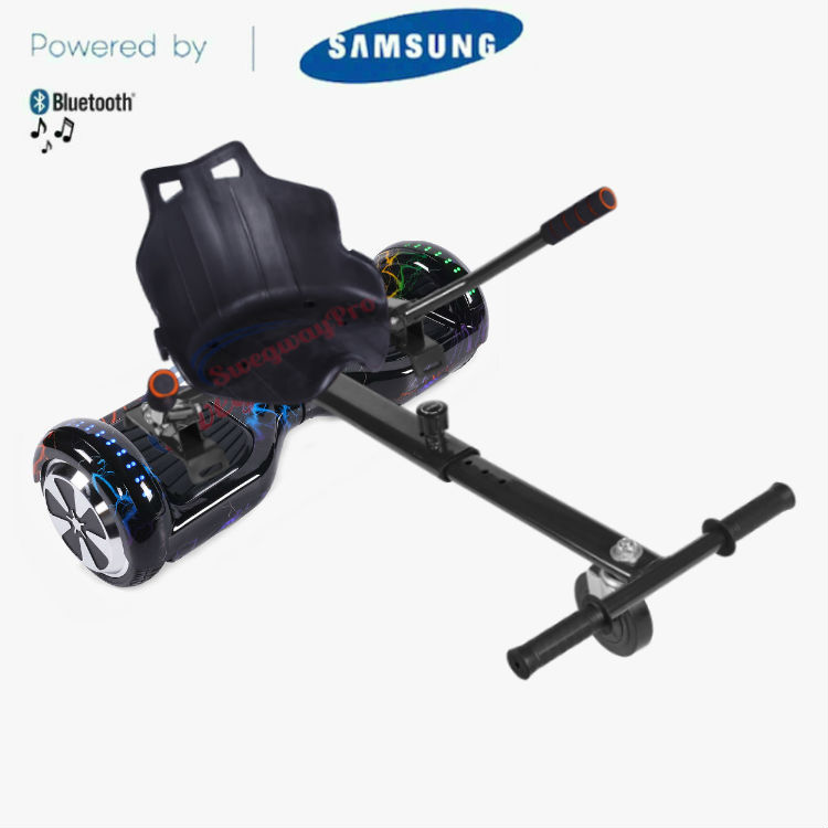 HOVERBOARD UK BUNDLE Rainbow Lightning Disco